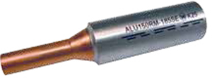 IC Al-Persverbinder 120/150, met Cu-stift 12mm Cublank