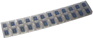 IC Geïsoleerde vlaksteekkoppeling 12-voudig,6,3x0,8soft-PP
