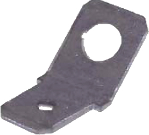 IC Vlaksteker 6.3x0.8mm gat 5,2mm,Messing vertind,Type II
