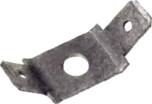 IC Vlaksteker 6.3x0.8mm gat 4,3mm,Messing vertind,Type V