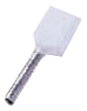 IC Geïsol. twin-adereindh. 2 x 0,5mm2, 8mm L,vert.wi