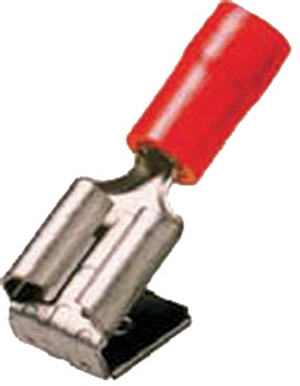 IC Geïs. steekverdeler 0,5-1mm2 6,3 x 0,8 rood +aftakking
