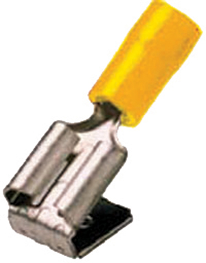 IC Geïs. steekverdeler 4-6mm2 6,3 x 0,8 geel +aftakking