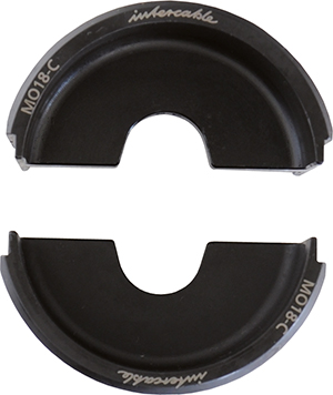 Ovaalpersinzetstuk voor H-aftakklemmen 16mm², Serie 130