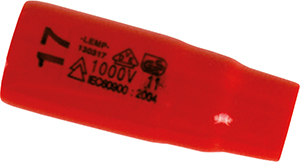 Geïsoleerde buitenzeskantdop 3/8" Lang SW10