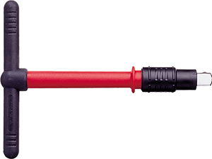 T-greep 1/2" geïsoleerd VDE 1000V
