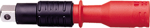 Geïsoleerd Verlengstuk 3/8" 125mm VDE 1000V