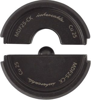 Doornpersinzetstuk voor Cu-kabelschoenen en verbinders voor fijnaderige geleider 10mm², Serie 60-2/4