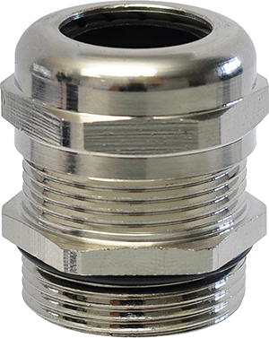 Wartel vernikkeld messing IP68 M12