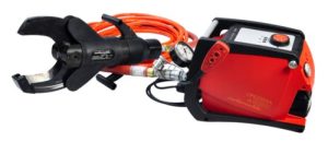 Veiligheidssnijder max. Ø120mm met hydraulische accupomp